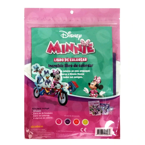 Sicoben Set Didáctico Activity Pack Minnie Mouse, 7 Piezas