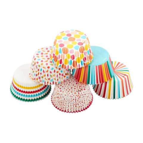 Wilton Moldes para Cupcakes Diseños Divertidos, 150 Piezas