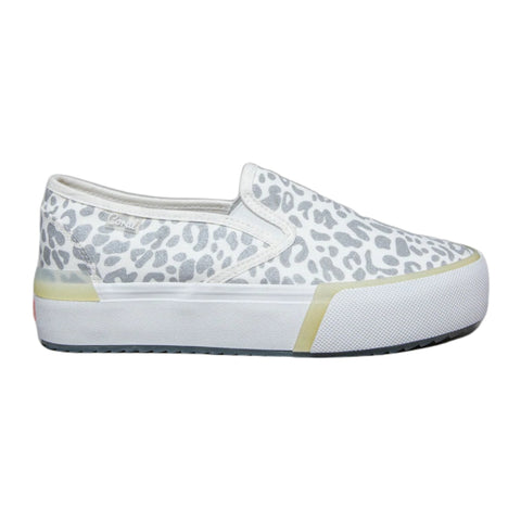 Coral Tenis Casuales para Mujer, Ivory Silver