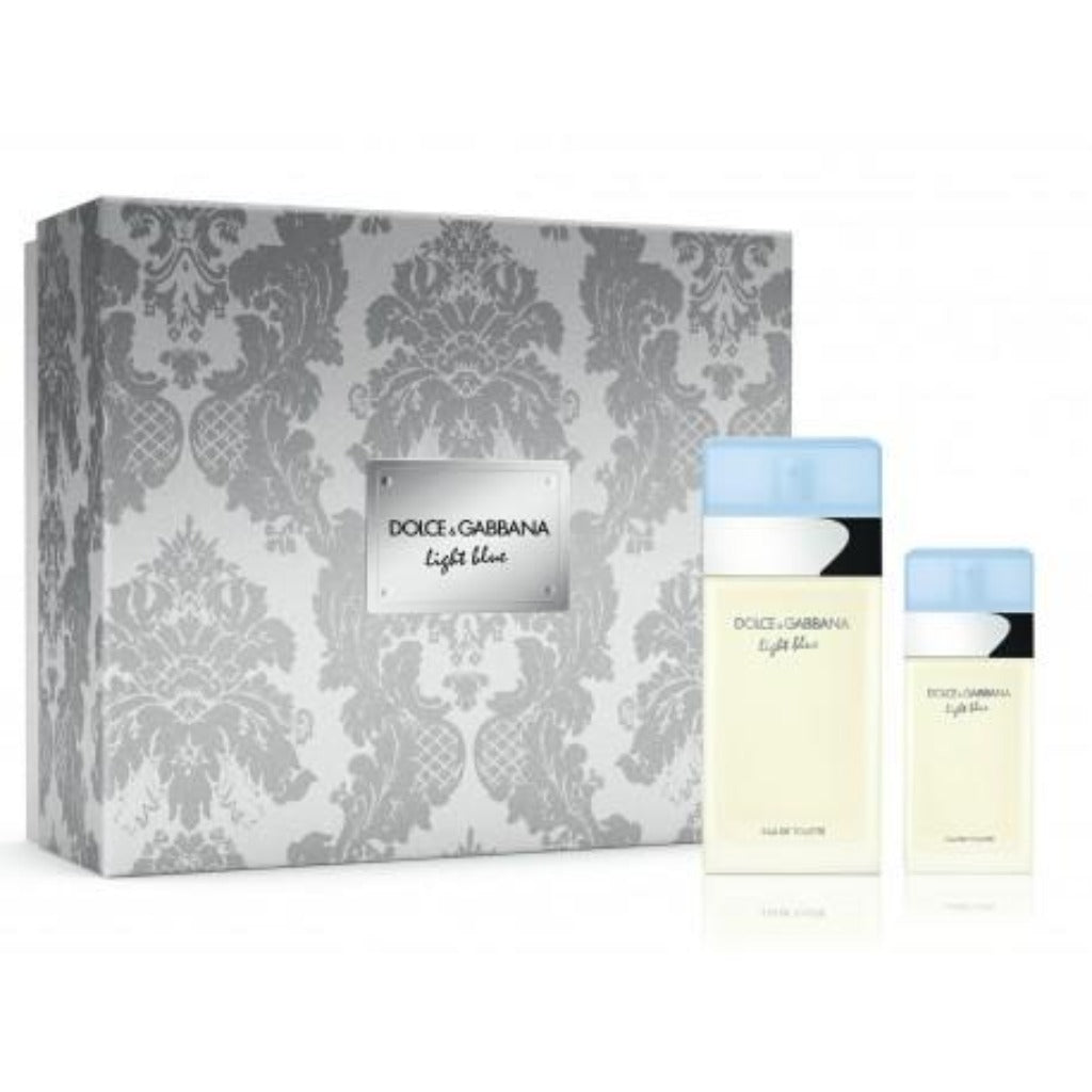 Dolce & Gabbana Perfume Light Blue para Mujer, 100 Ml Y 25 Ml, Estuche