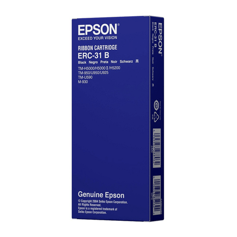 Epson Cinta de Impresión Negra ERC31B