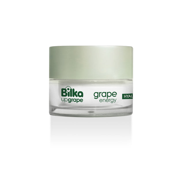 Bilka Grape Energy Crema Facial Hidratante Intensiva con Ácido Hialurónico, 40 ml