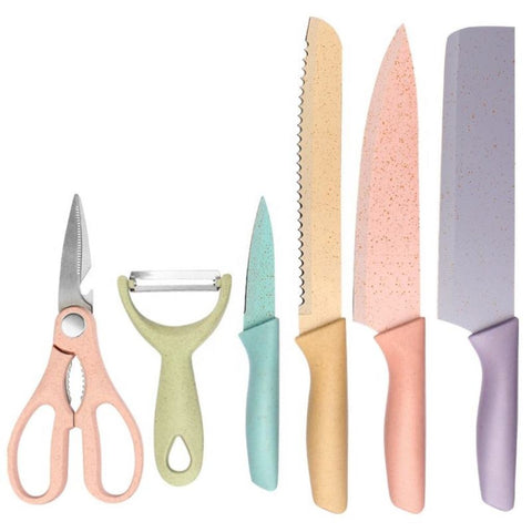 cuchillos cocina set