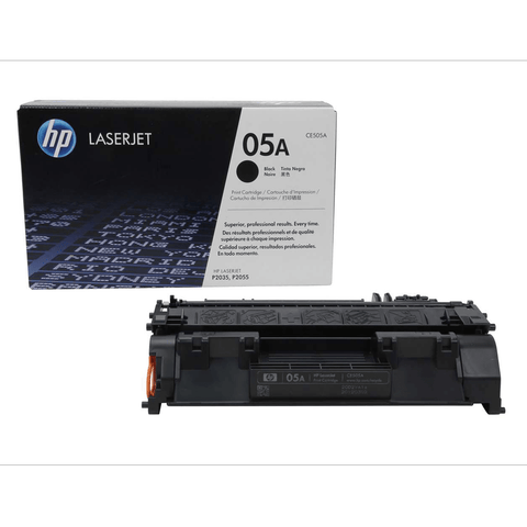 HP Tóner Negro 05A (CE505A) 2,300 Páginas