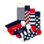 Happy Socks Gift Box Medias Stripe 4 Pares Unisex, Talla 41 a 46