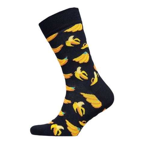 Happy Socks Medias Banana Multicolor Unisex, Talla 36 a 40