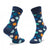 Happy Socks Medias Big Dot Blue Unisex, Talla 41 a 46