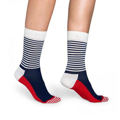 Happy Socks Medias Stripes Unisex, Talla 36 a 40