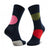 Happy Socks Medias Jumbo Dots Rojo/Verde Unisex, Talla 41 a 46