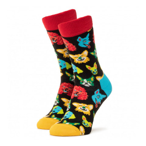 Happy Socks Medias Multicolored Dogs Unisex, Talla 41 a 46