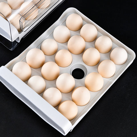 La Gotera Huevera Transparente para 36 Huevos 2 Niveles