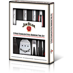 Jim Beam Set de Utensilios para Asar 5 Piezas (JB0156)