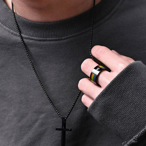 CR Charms Anillo Love Is Love, Acero