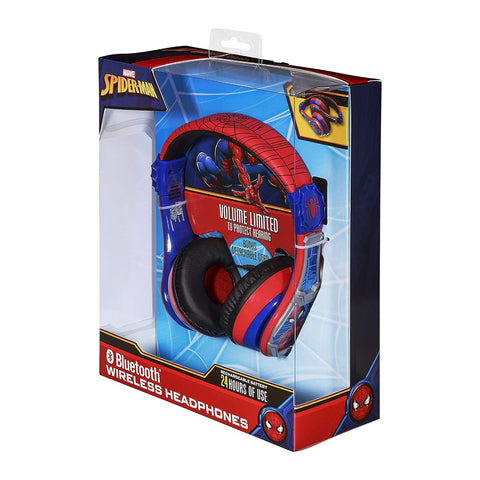 Kid Designs Audífonos Inalámbricos Bluetooth Spiderman para Niños (SM-B52)