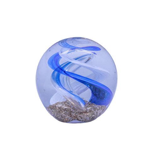 Miomu Adorno Decorativo de Mesa Esfera de Vidrio