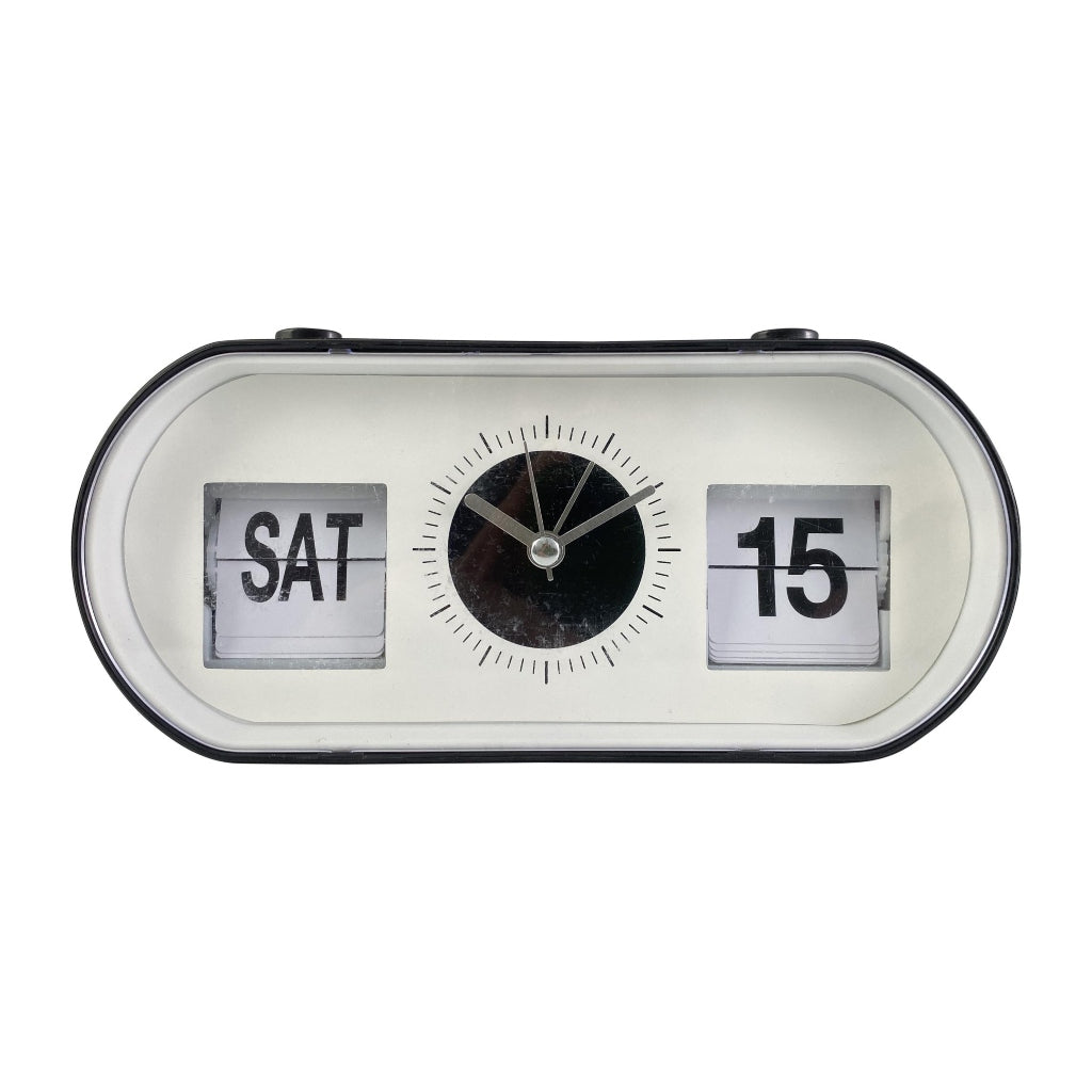 Miomu Reloj Despertador Retro con Calendario