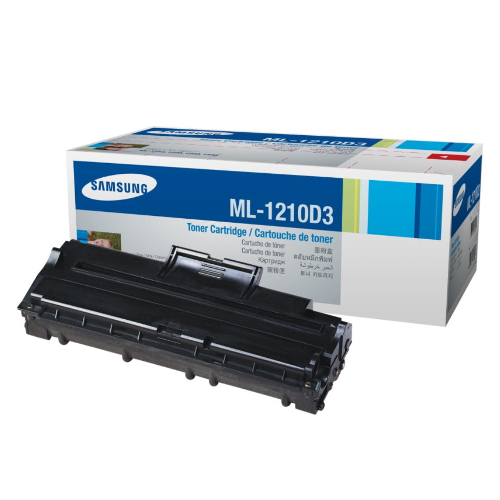 Samsung Tóner Negro ML1210D3 para Impresoras ML1210/D/Z/ y ML1220M/M1220, 2,500 páginas