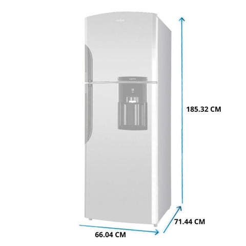 Mabe Refrigeradora Automática Grafito 400 L (RMS400IAMRE0)