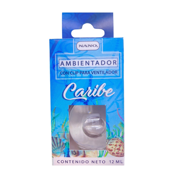 Nano Ambientador para Carro Caribe, 12 ml