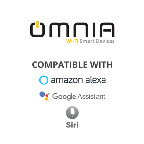 Omnia Set Control de Garage Inteligente WiFi, 6 piezas
