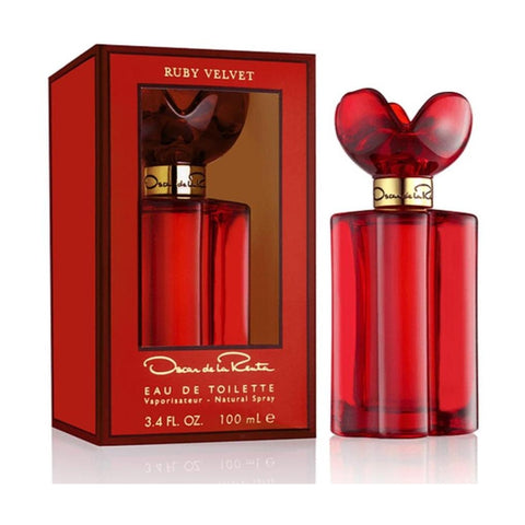 Oscar de la Renta Perfume Ruby Velvet EDT para Mujer, 100 Ml
