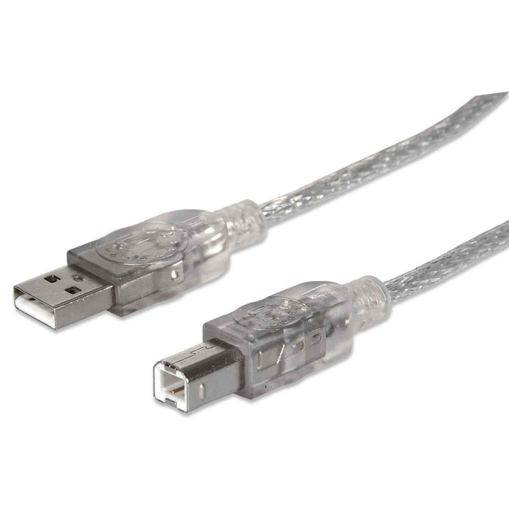 Manhattan Cable de USB A Macho a USB B Macho, 1.8 Metros