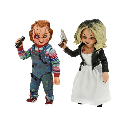 Tinkel Set Figuras la Novia de Chucky Ultimate Chucky & Tiffany (MUN159)