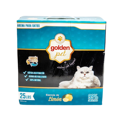 Golden Pet Arena para Gatos con Aroma a Limón, 25 Libras DESCONTINUADO