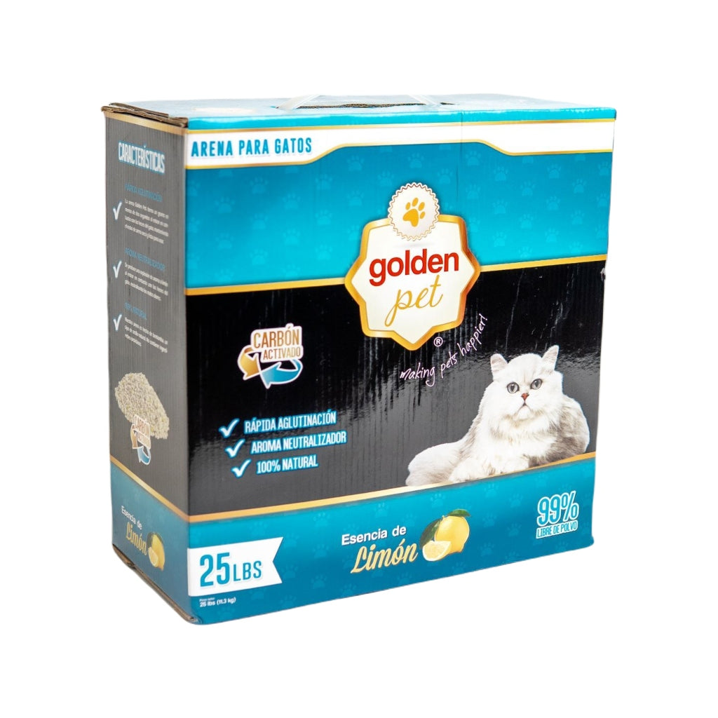 Golden Pet Arena para Gatos con Aroma a Limón, 25 Libras DESCONTINUADO