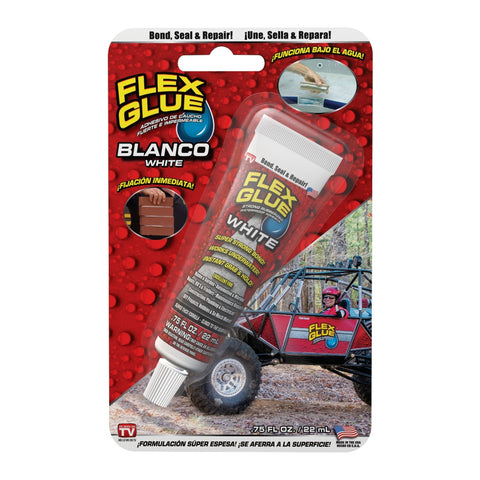 Flex Glue Pegamento Mini Blanco Portátil, 22 ML