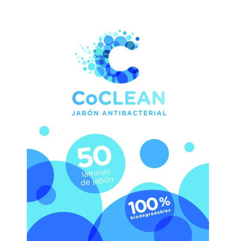 CoCLEAN Jabón Antibacterial en Láminas