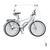 Delta Soporte Aereo para Bicicletas Acero, Rs2200w