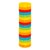 Goki Juego Torre Circular de Equilibrio Multicolor de Madera, 51 Piezas