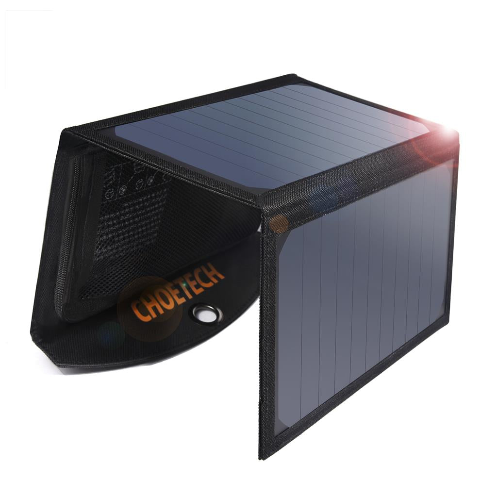 Choetech Cargador Solar Portátil 19w, Sc001
