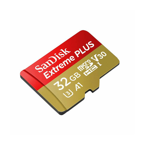 SanDisk Tarjeta de Memoria 32GB MicroSDHC con Adaptador Clase V30 (SDSQXAF-032G-GN6AA)