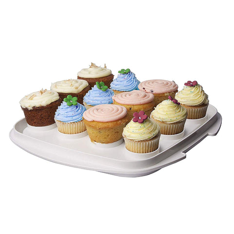 Sistema Bake It Contenedor Para Queque o 12 Cupcakes