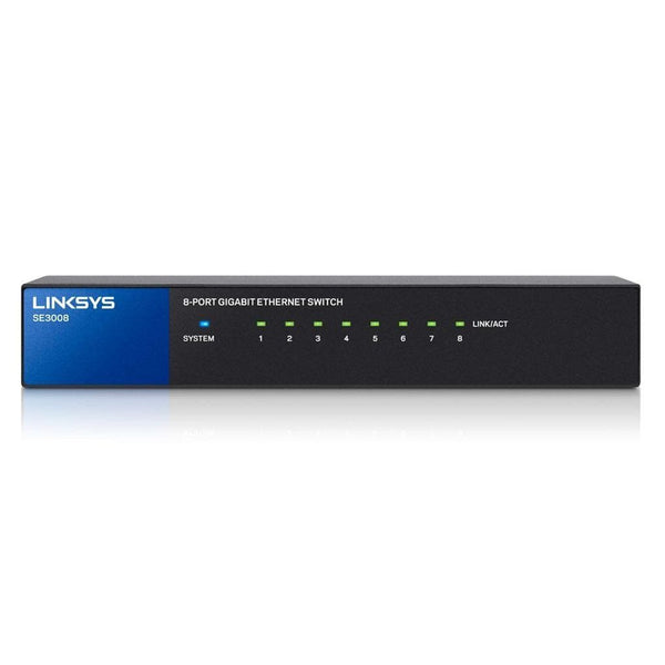 Linksys Switch 8 puertos 10/100/1000 SE3008