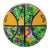 Spalding Balón de Basket Graffiti Verde/Amarillo, N°7
