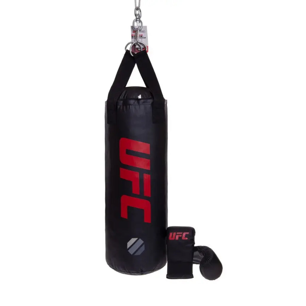 UFC Kit Saco con Guantes para MMA