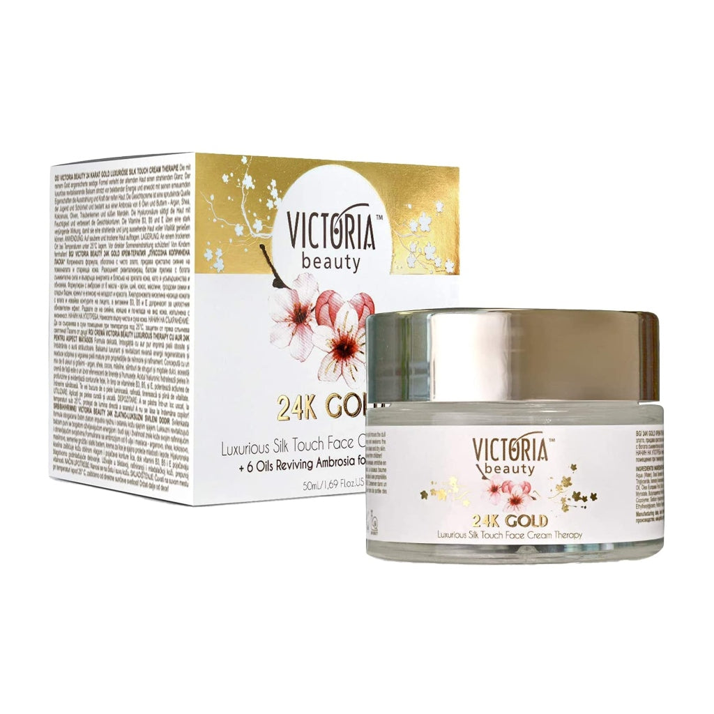 Victoria Beauty Crema Facial 24K Gold, 50ml
