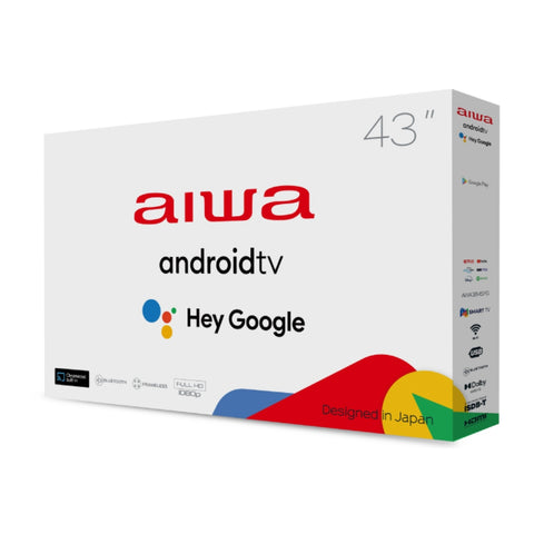 Aiwa Pantalla 43" LED Full HD Smart, AW43B4SFG
