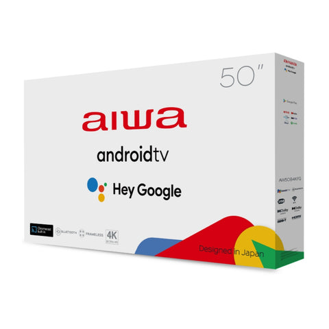 Aiwa Pantalla 50" LED UHD 4K Smart, AW50B4KFG