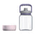 Asobu Botella Transparente con Tazón para Perro Barkley, 50 Oz TWB21