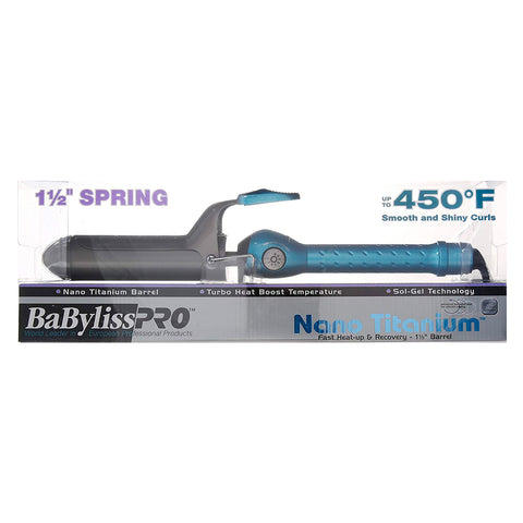 BaByliss Pro Rizador para Cabello Nano Titanium 1 1/2"