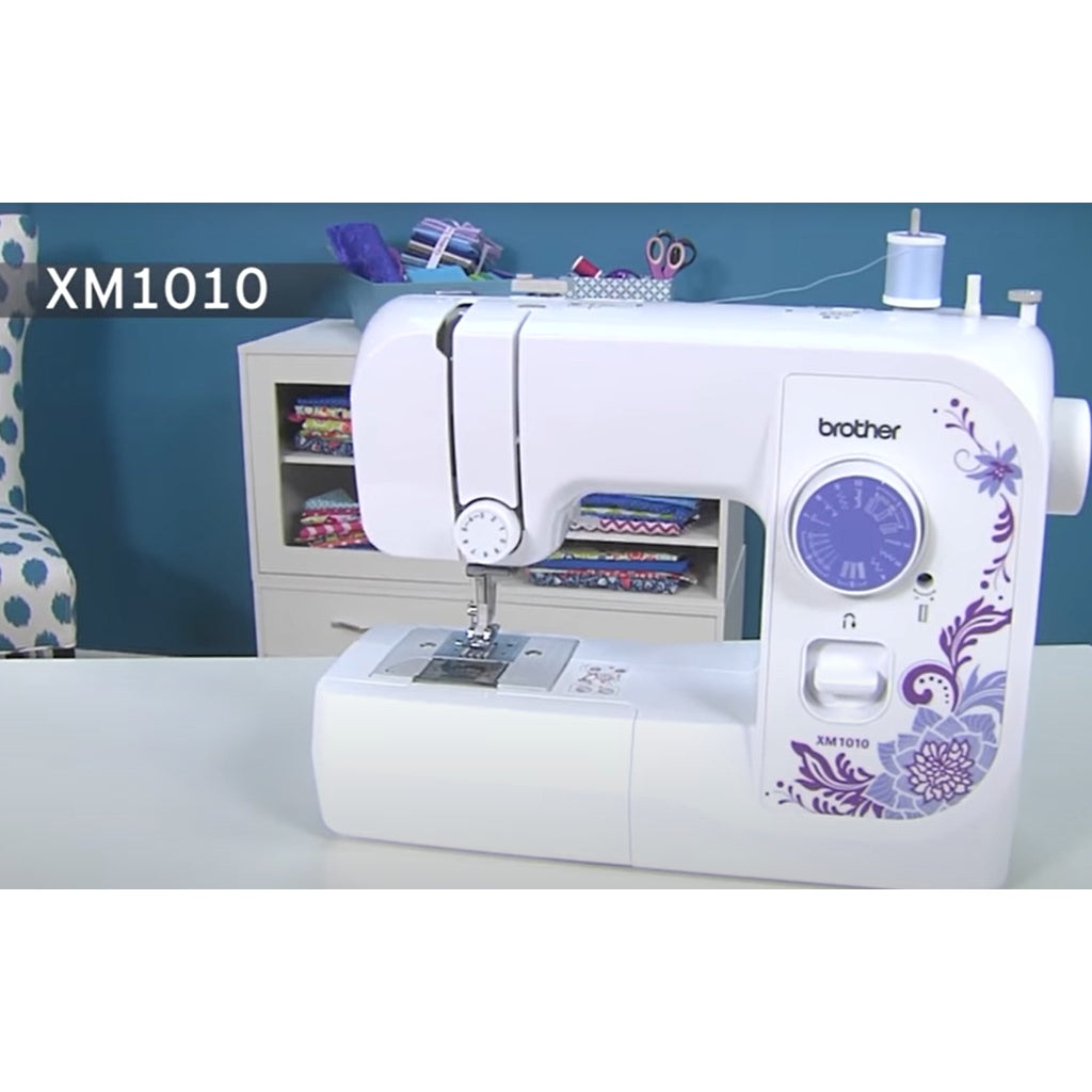 Máquina de coser Brother XM1010 Blanco Gollo Costa Rica