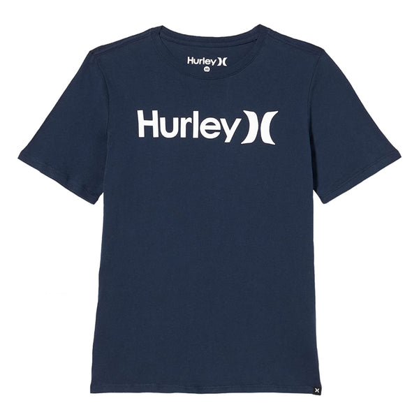 Hurley Camiseta Manga Corta One y Only Azul, para Hombre