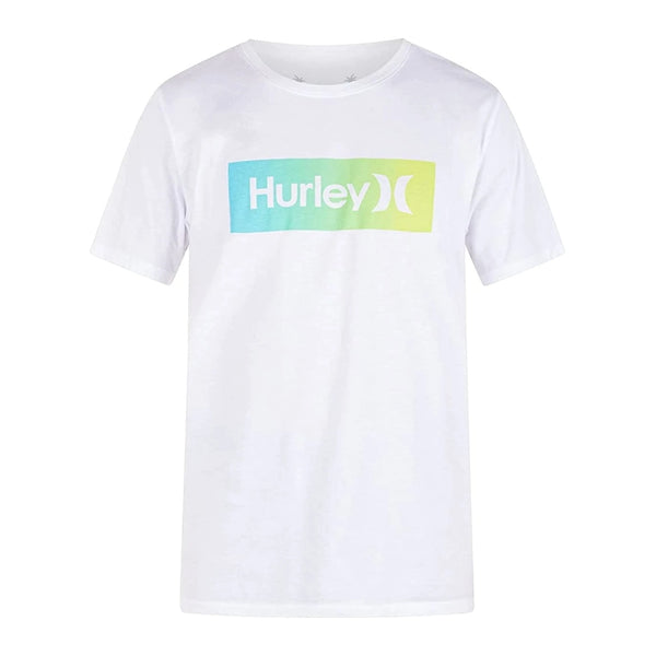 Hurley Camiseta Manga Corta One y Only Blanca, para Hombre