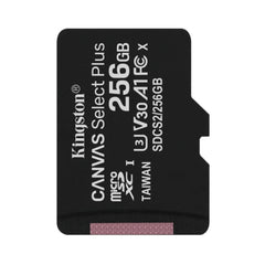 Kingston Tarjeta de Memoria 256GB MicroSD sin Adaptador (SDCS2/256GB)