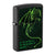 Zippo Encendedor Green Dragon, Black Matte