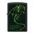 Zippo Encendedor Green Dragon, Black Matte